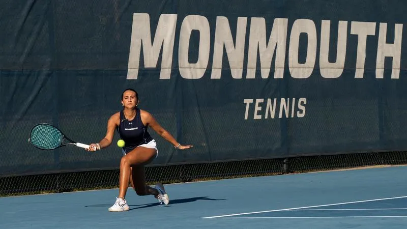 Monmouth Women's Tennis Falls on the Road to Holy Cross