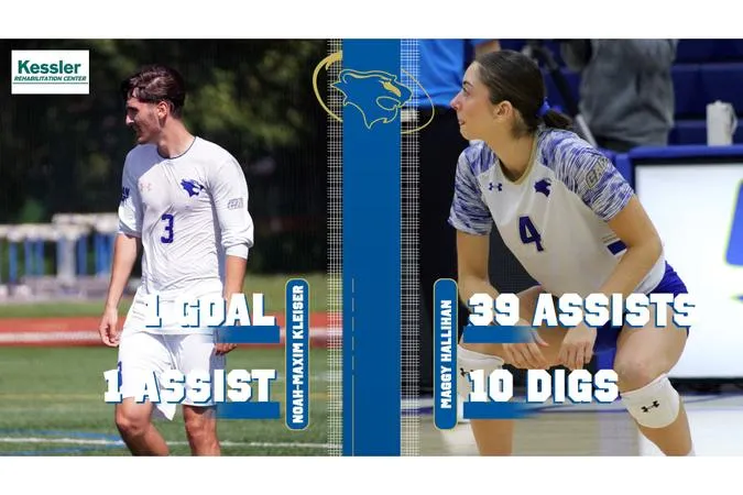Maxim-Kleiser and Hallihan Are This Week's Kessler Athletes of Week