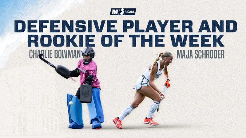 Monmouth Field Hockey Lands CAA Defensive and Rookie of the Week Honors