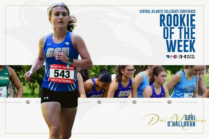 Freshman Dori O'Halloran Claims CACC Rookie of the Week Honors