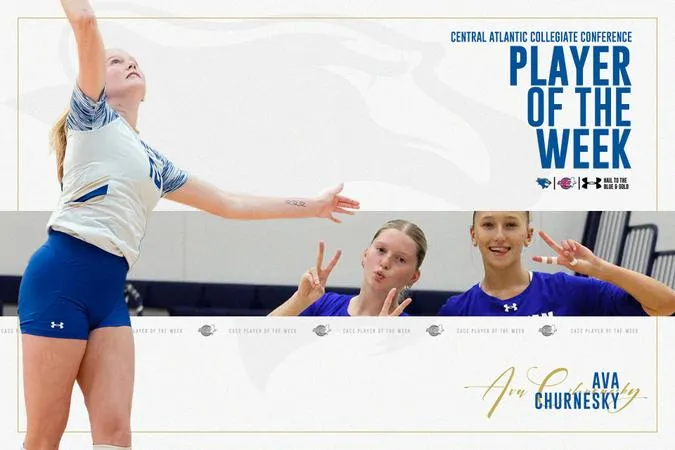 Churnesky's Career Day Leads to CACC Player of the Week Award