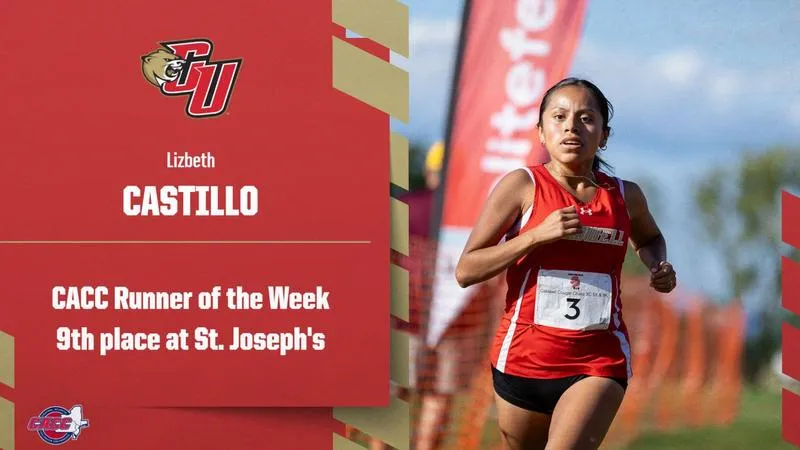 Castillo Named CACC Women's Cross Country Runner of the Week