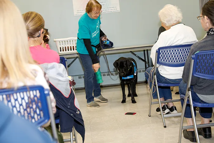 Volunteers Show How Helpful Canine Companions Can Be