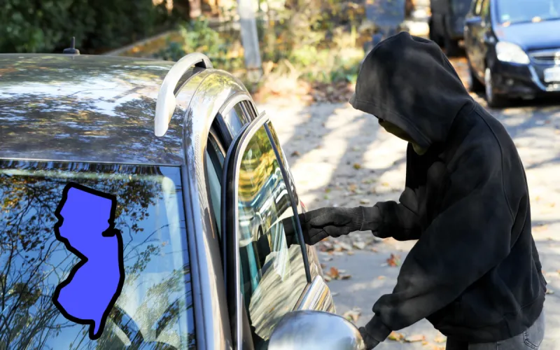 NJ's 25 Towns With the Most Car Thefts, Ranked by New FBI Data