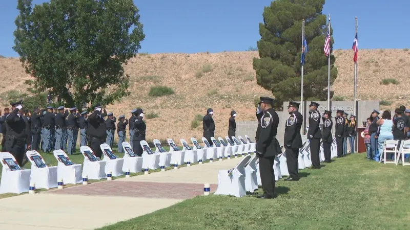 El Paso Police Department holds End of Watch ceremony honoring fallen officers