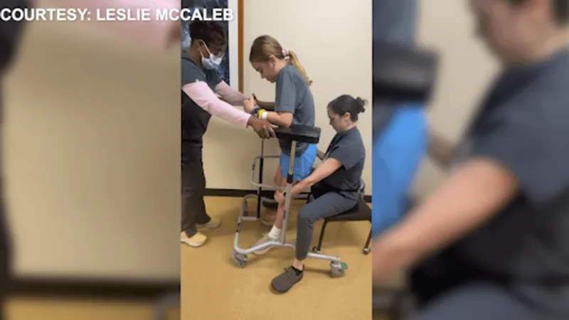 Amarillo 12-year-old walks again after spinal tumor left her unable to move