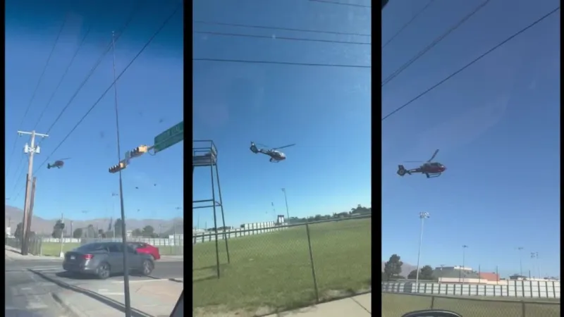 Person airlifted after motorcycle crash near Parkland High School in Northeast El Paso
