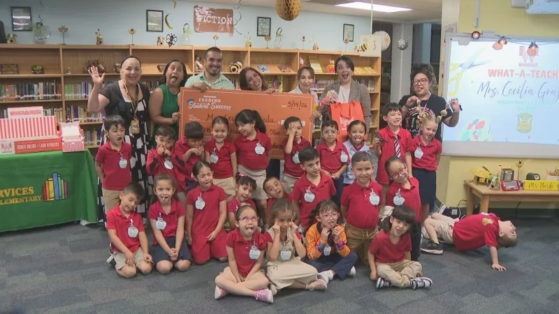 'WhataTeacher': fast food chain surprises Horizon teacher with award