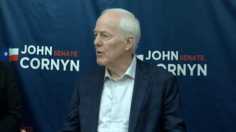 Cornyn campaigns in Amarillo ahead of GOP runoff against Paxton as early voting begins
