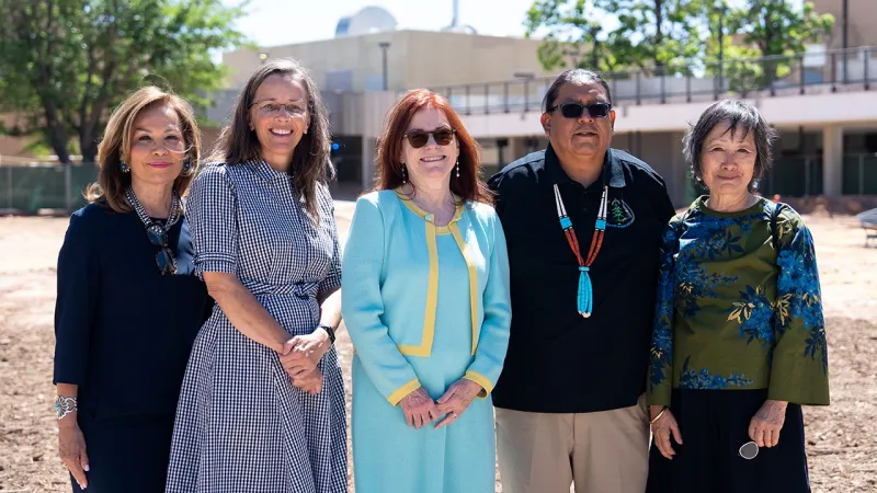 A blessing, a vision: UNM marks the ground for its new Humanities & Social Sciences building