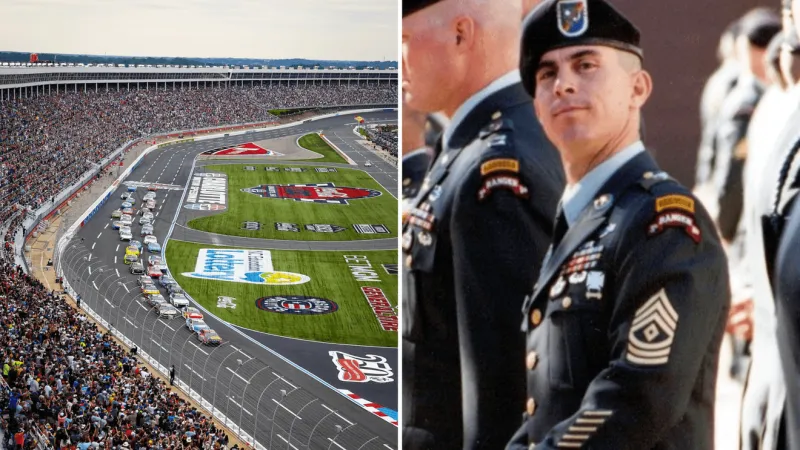NASCAR honors fallen El Paso soldier in Coca-Cola 600 memorial tribute