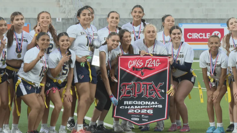 El Paso's Eastwood wins girls flag football Region 19 Championship