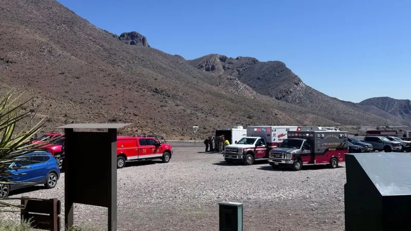 Rescue call reported near Franklin Mountains