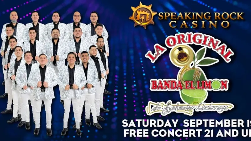 La Original Banda El Limn to headline free outdoor concert at Speaking Rock Casino