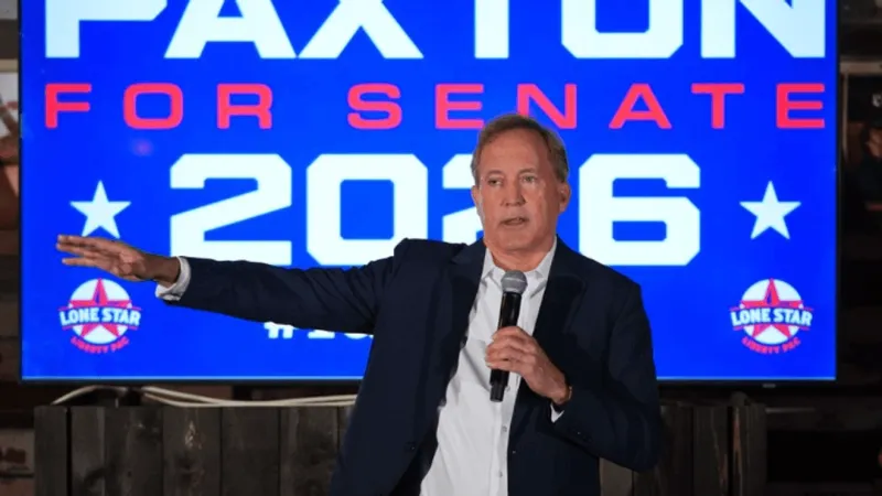 The Latest: Ken Paxton wins Senate primary runoff in Texas, defeats incumbent John Cornyn