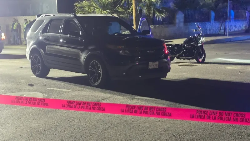 One person seriously injured, hospitalized after motorcycle crash in East El Paso