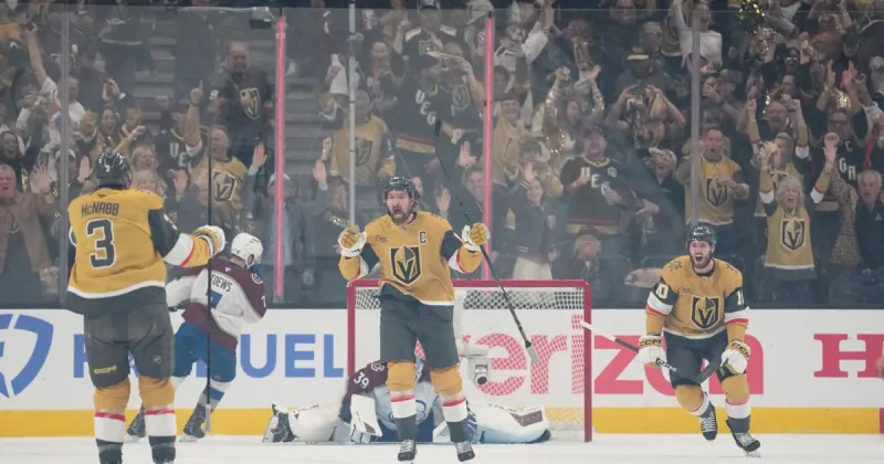 Golden Knights sweep Avalanche to advance to third Stanley Cup Final in nine seasons