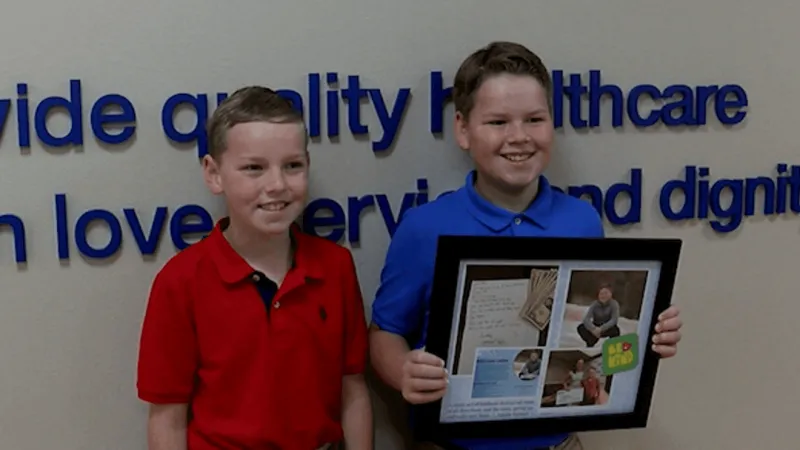 Fifth-grader's $20 gemstone sale sparks kindness card program at BSA Hospital