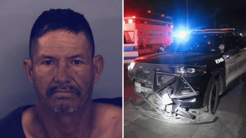 Alleged drunk driver bypasses road closure, hits marked El Paso County deputy unit