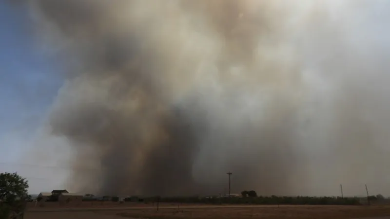 TCEQ finds no harmful air contaminants after Amarillo landfill fire