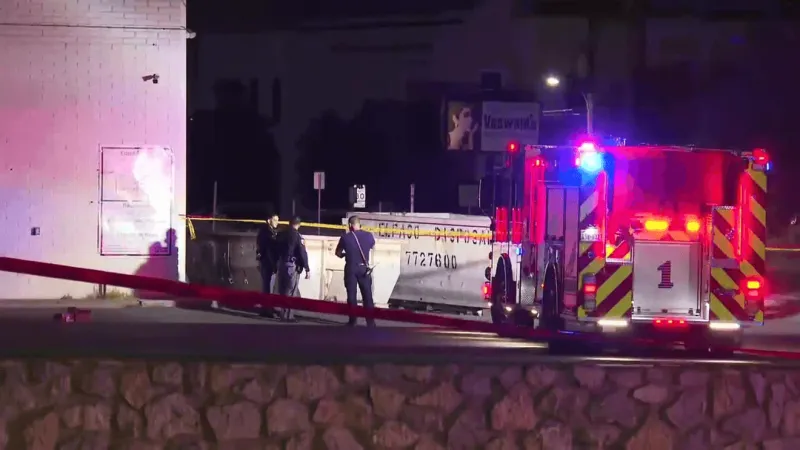 Fire investigators called to Central El Paso dumpster fire