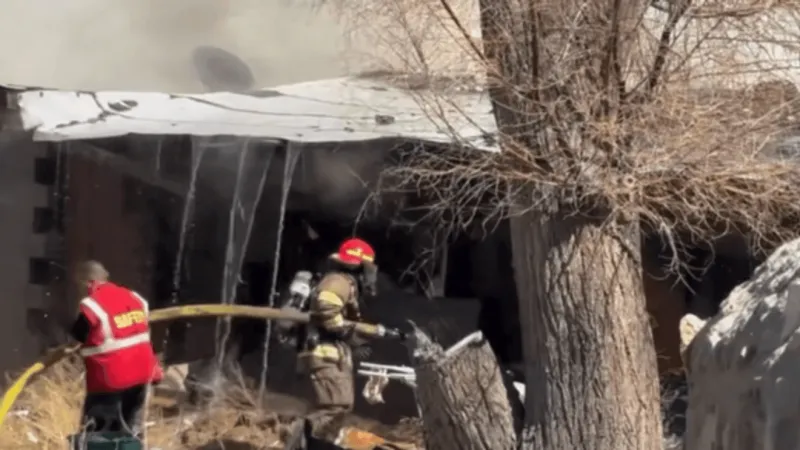 Abandoned home fire in Socorro extinguished, county investigates