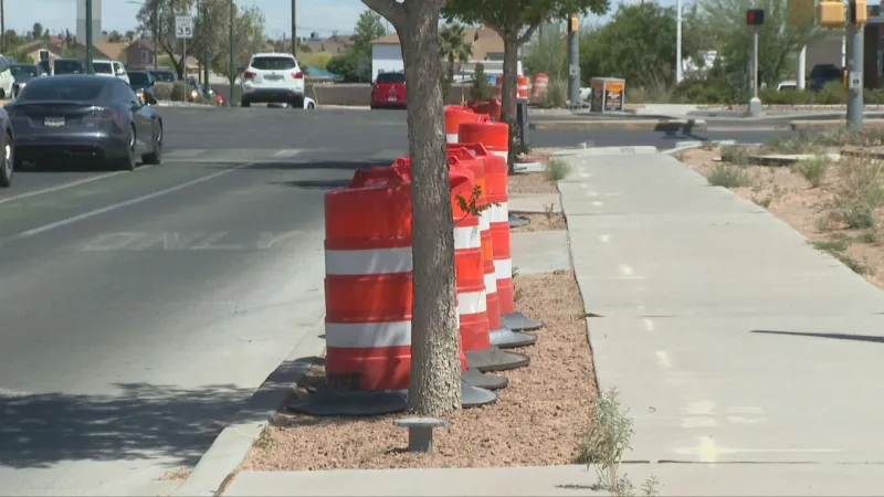 Zaragoza Road construction snarls East El Paso traffic as safety project advances