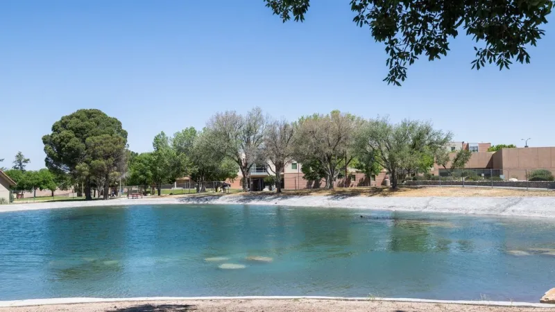 NMSU delays reopening of Alumni Pond as final evaluation of reconstruction continues