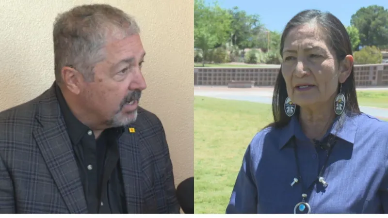 New Mexico voters head to polls as Haaland, Bregman vie in Democratic governor primary