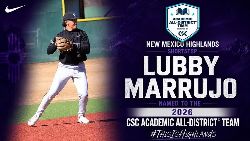 Marrujo Collects Second Consecutive CSC Academic All-District Selection