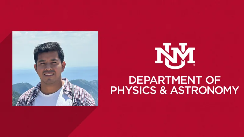 UNM graduate student awarded prestigious DOE research fellowship