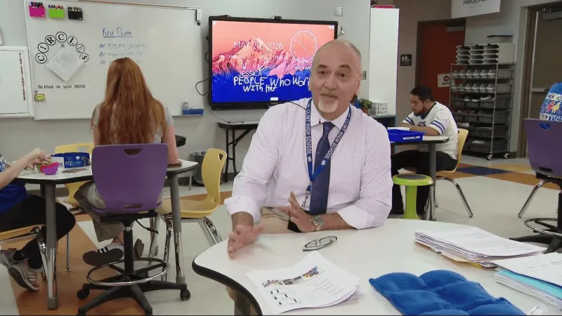 School Spotlight: Clint ISD names high school teacher Henry Rodriguez Teacher of the Year