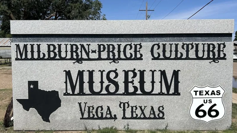 Route 66 Centennial spans Texas Panhandle; Vega museum touts 3,000-pound branding iron