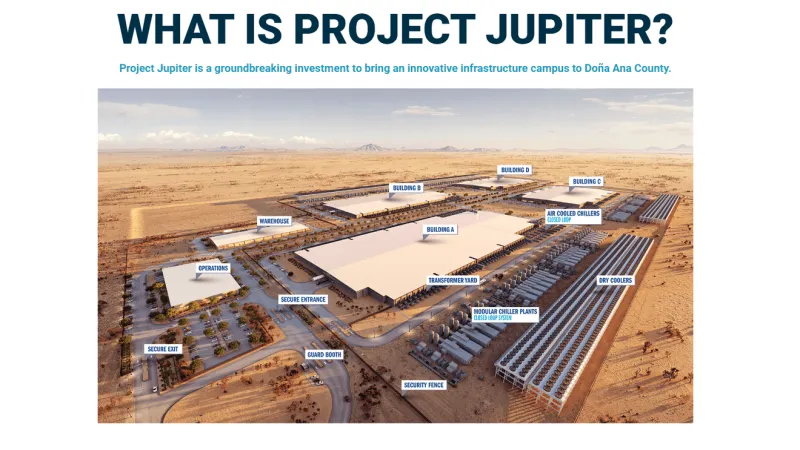 Concerns over energy use renew scrutiny of Santa Teresa's Project Jupiter data center