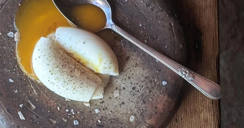 Technique worth sharing: Soft-boiled egg