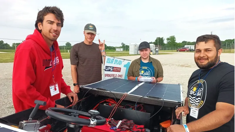 UNM's Solar Splash team places third in national competition