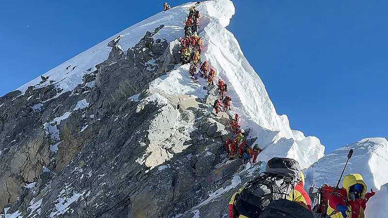 Here's What a Climbing Sherpa Carries Up and Down Mount Everest