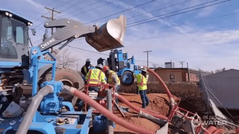 El Paso Water to replace ruptured 36-inch main in Northeast with new pipeline