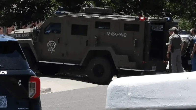 Man hospitalized with gunshot wound leading to SWAT standoff