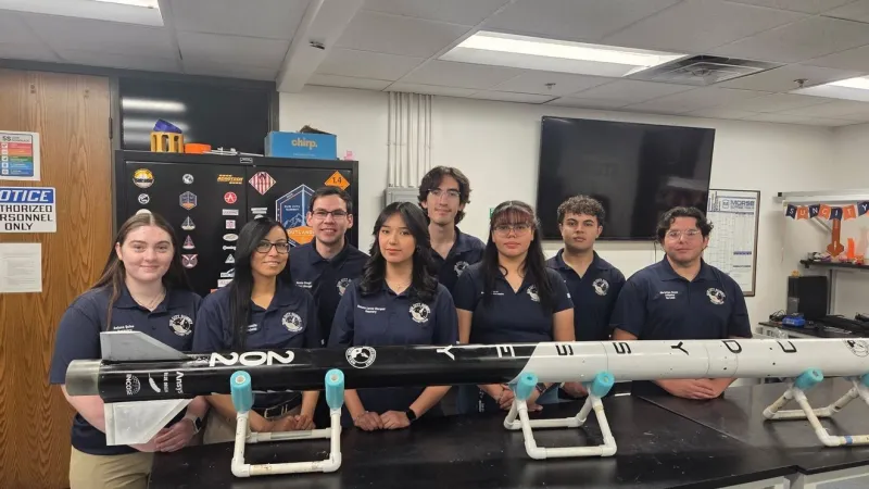 UTEP rocket team readies Odyssey for IREC with test launches ahead of Midland meet