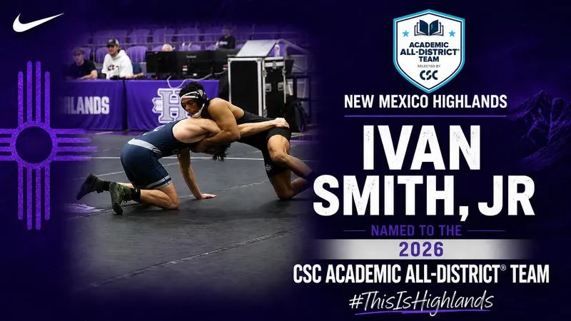 Smith Named CSC Academic All-District, Advances To Academic All-America Ballot