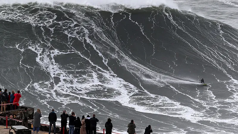 No Jet Ski, No Problem. What It's Like to Paddle into a 70-Foot Wave.