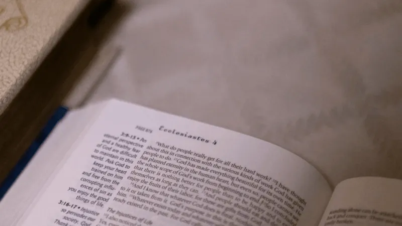 Which Bible passages are in Texas' proposed student reading list?