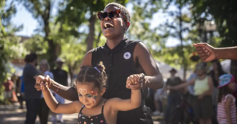 Black New Mexicans celebrate culture, reflect on freedom at Juneteenth on the Plaza