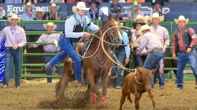 Cutter Pareo earns reserve national champion for ENMU at the 2026 CNFR