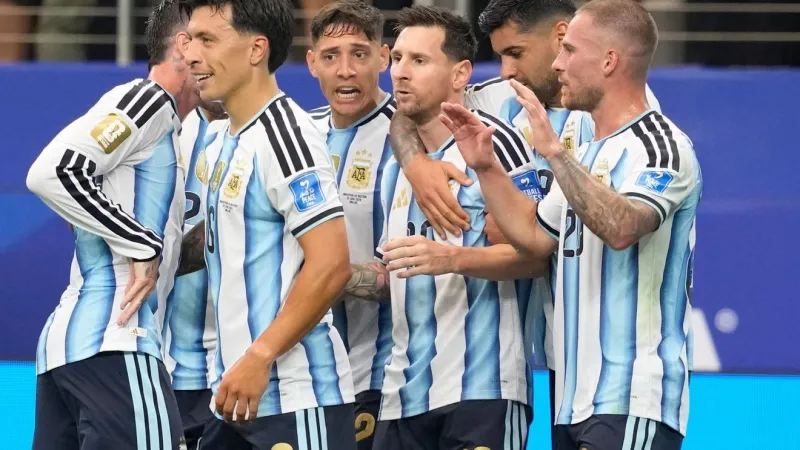 PHOTOS: Lionel Messi breaks scoring record against Austria, and other World Cup highlights