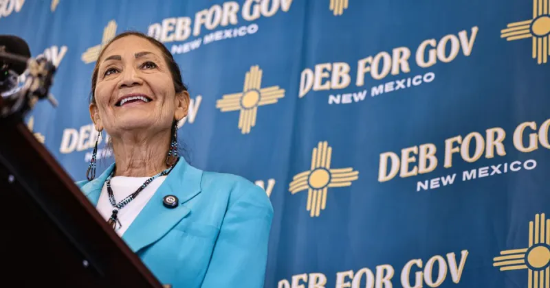 Deb Haaland to interview candidates vying to be running mate ahead of endorsement