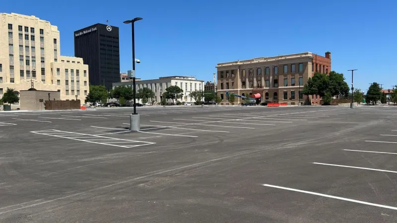 Opening of new parking lot across from Potter County Courthouse delayed again