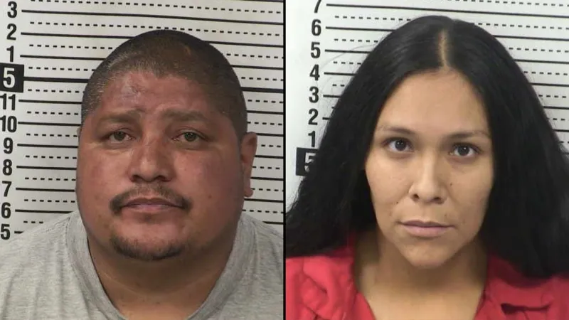 Las Cruces couple arrested on murder, child abuse charges in neighbor's stabbing death