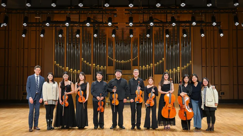 UNM's Abe Franck String Quartet completes first residency at China's Zhejiang Conservatory
